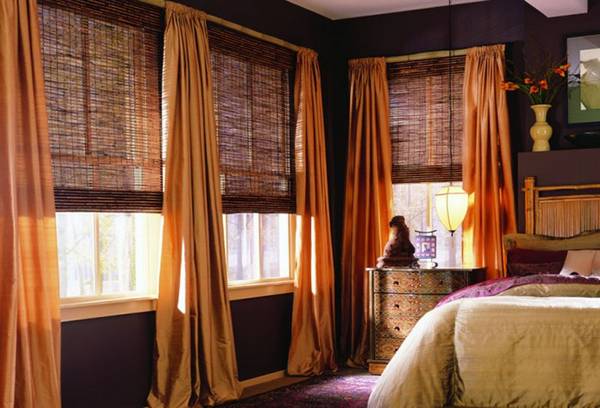 Советы по выбору рулонных шторы из бамбука с фото
