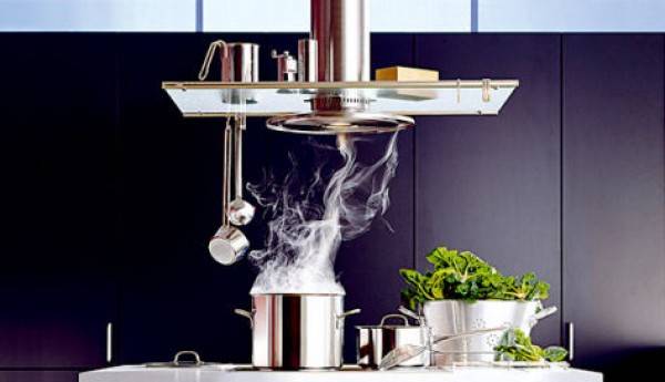 Кухонная вытяжка - основные типы и идеи в интерьере (68 фото) - фото