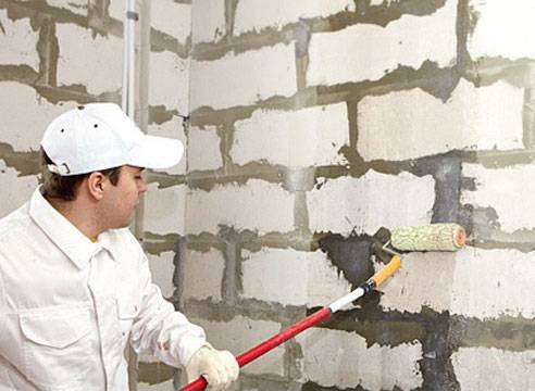Как грунтовать стены под покраску  материалы и правила их нанесения с фото