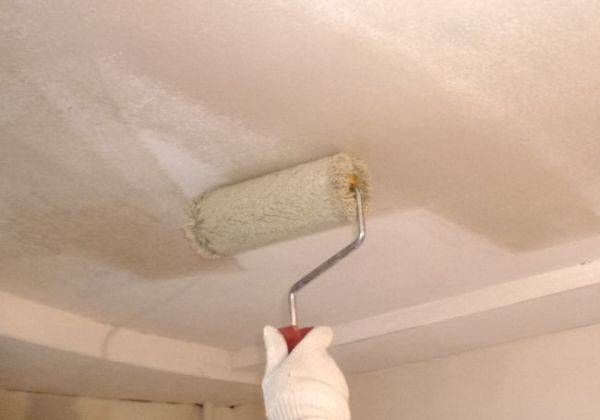 Нужно ли грунтовать потолок перед покраской: особенности обработки штукатур ... - фото