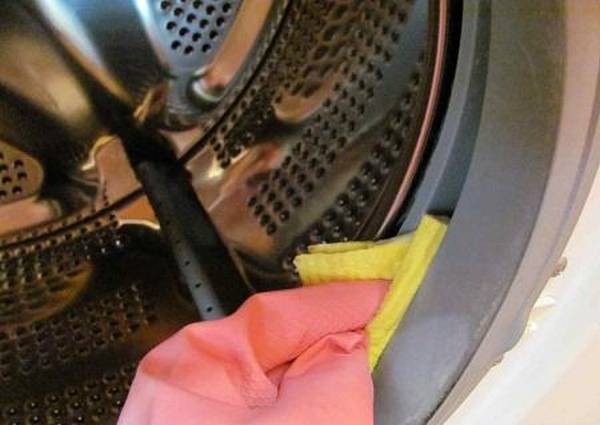 Очистка барабана в стиральной машине LG моделей F1096 с фото