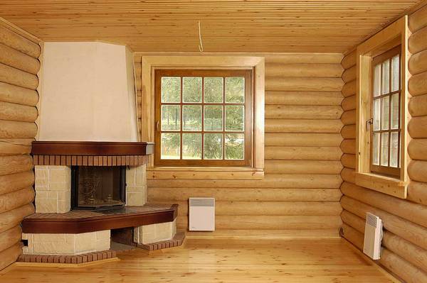 Отделка деревянного дома внутри современными материалами с фото