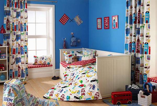 Шторы для детской комнаты  варианты и особенности с фото